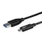 Monoprice Essentials USB Type-C to USB Type-A 3.1 Gen 2 Cable_ 10Gbps_ 3A_ 30AWG 24287 - alternate 3